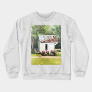 Smokehouse at Crook Peony Farm Crewneck Sweatshirt